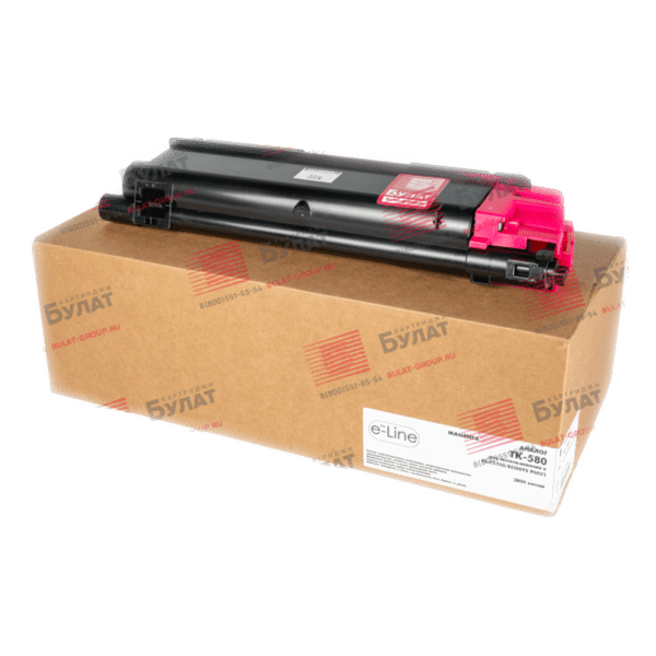 Купите Тонер-картридж Kyocera FS-C5150/ECOSYS P6021 TK-580 (2.8k) Magenta e-Line в нашем интернет-магазине Bulat Store