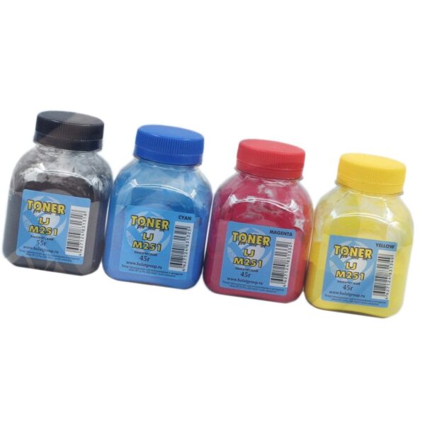 Тонер HP Color LJ M251/CP1215/Canon i-SENSYS LBP7100C банка 45г Cyan хим БУЛАТ
